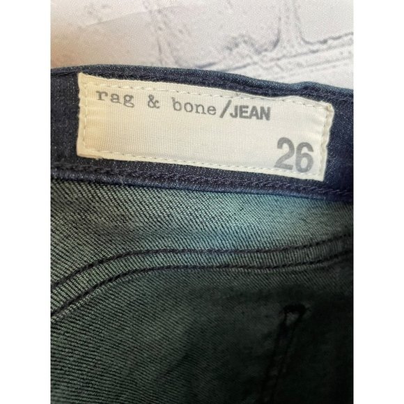 Women's Rag & Bone Skinny W1502K520 Jeans Dark Wash Heritage size 26 - Picture 3 of 8
